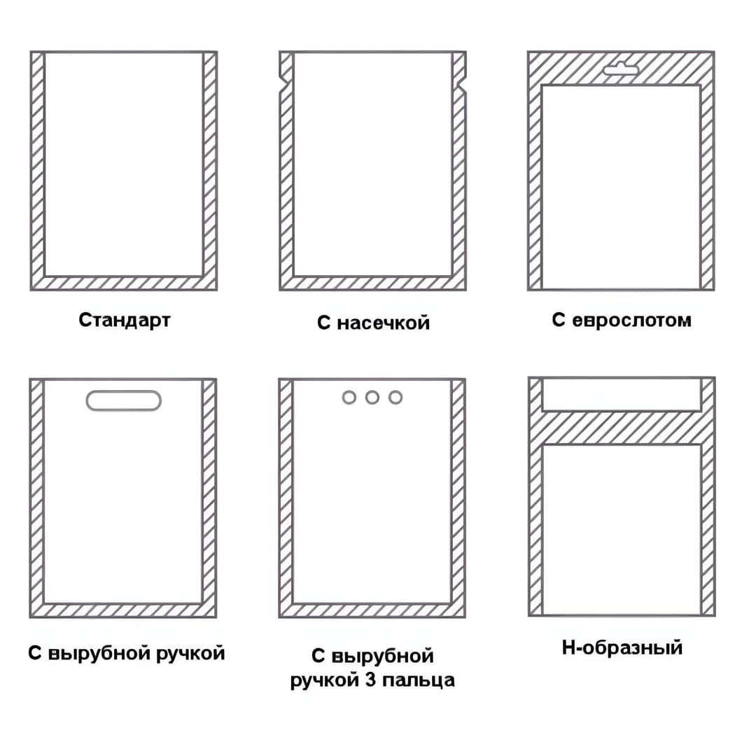 <p>Виды вакуумных пакетов</p>