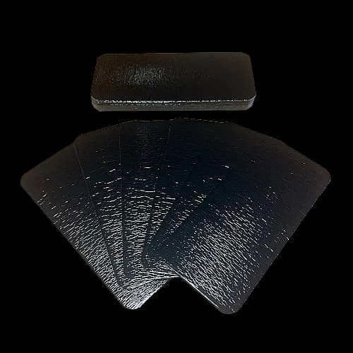 Подложка ламинированная 200*600мм черный/черный (100)