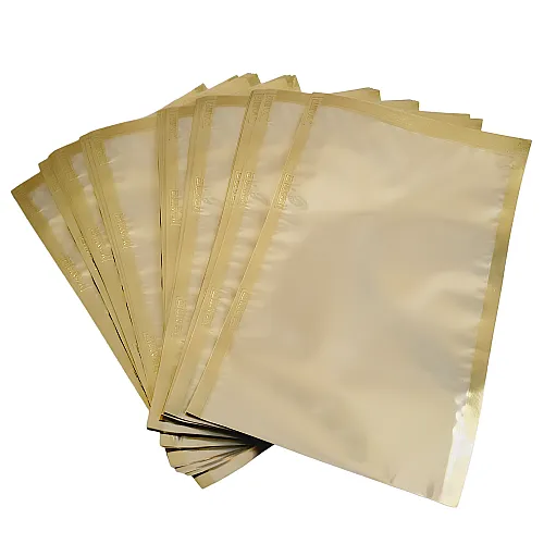 Вакуумный пакет 200*300мм Н 65мкм золотой/прозрачный PET/PE (100/2000шт.)